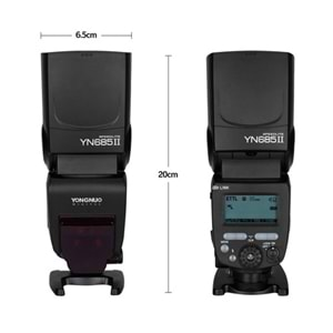 Yongnuo YN685 II C Canon Uyumlu HSS TTL Tepe Flaşı