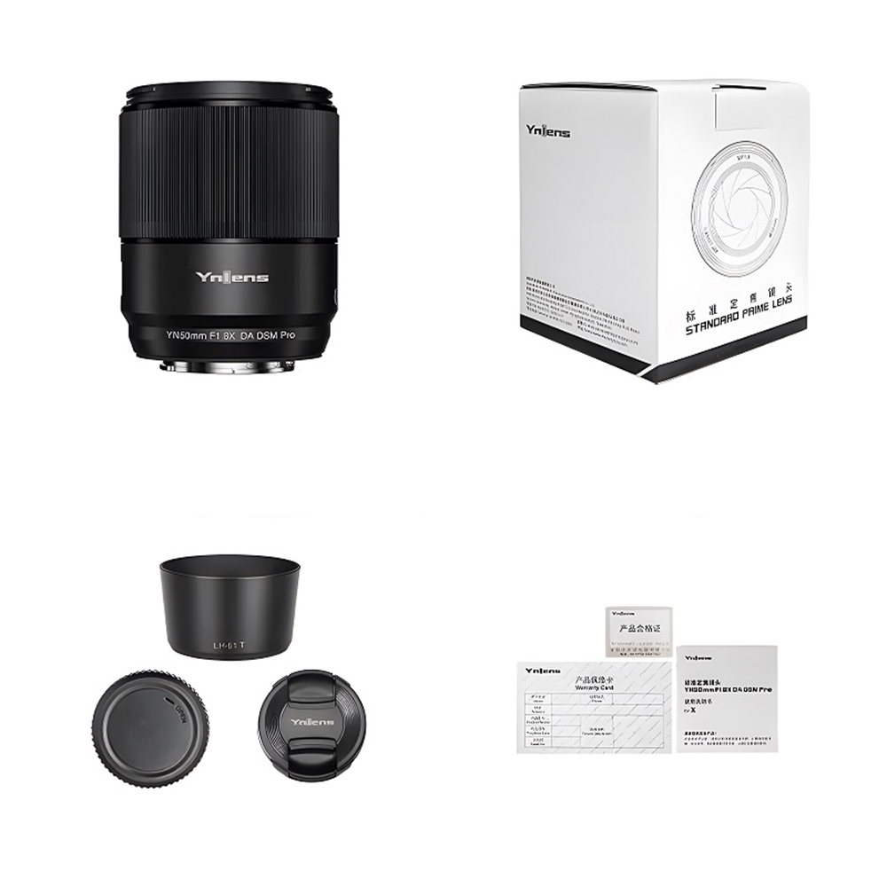 Yongnuo 50mm f/1.8X DA DSM PRO APS-C Otofokus Lens (Fujifilm X)