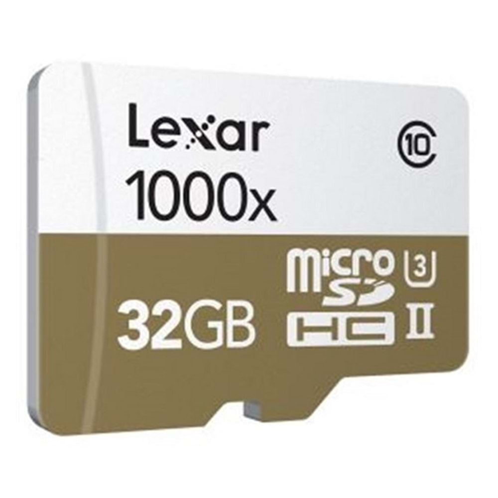 Lexar 32 GB 1000x UHS-II U3 4K Micro SD Hafıza Kartı 150mb/s