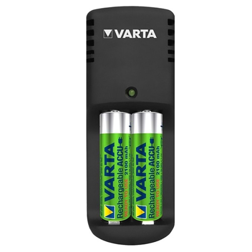 Varta Mini 2'li Şarj Cihazı + 2*2400 Mah AA Şarjlı Pil