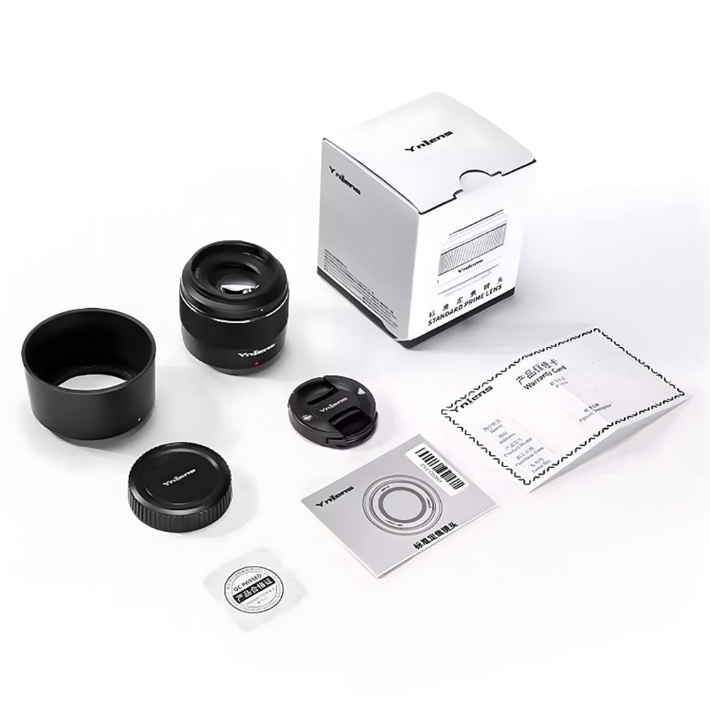 Yongnuo 50mm f/1.8X DA DSM APS-C Otofokus Lens (Fujifilm X)