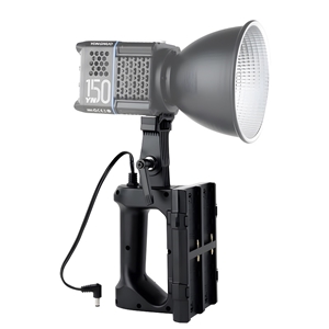 Yongnuo 4-NPF Batarya Handle YNLUX100-YN150-YNLUX200 Uyumlu