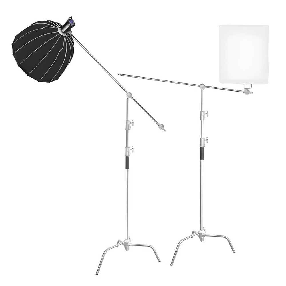 LATT Kraft 330 Deve Boynu Işık Ayağı 330cm Boom C Stand
