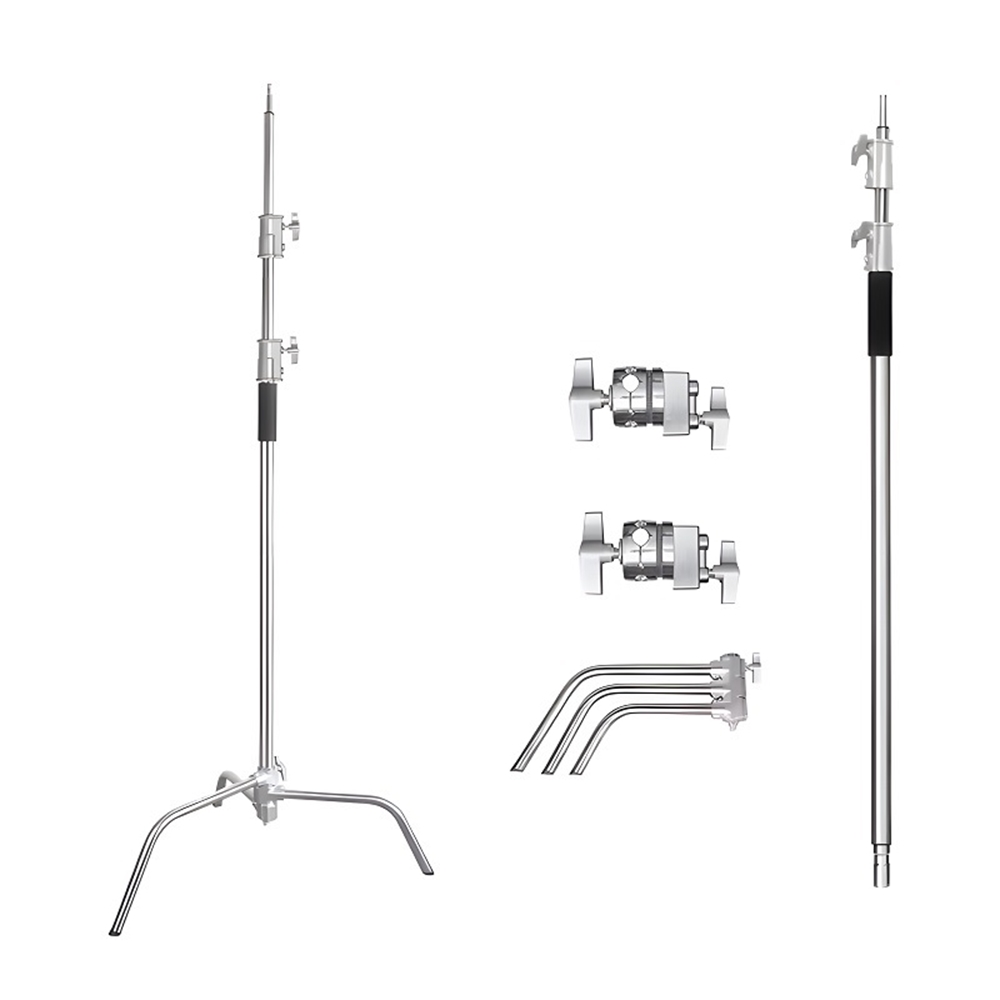 LATT Kraft 330 Deve Boynu Işık Ayağı 330cm Boom C Stand