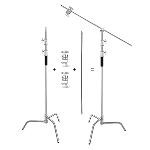 LATT Kraft 330 Deve Boynu Işık Ayağı 330cm Boom C Stand