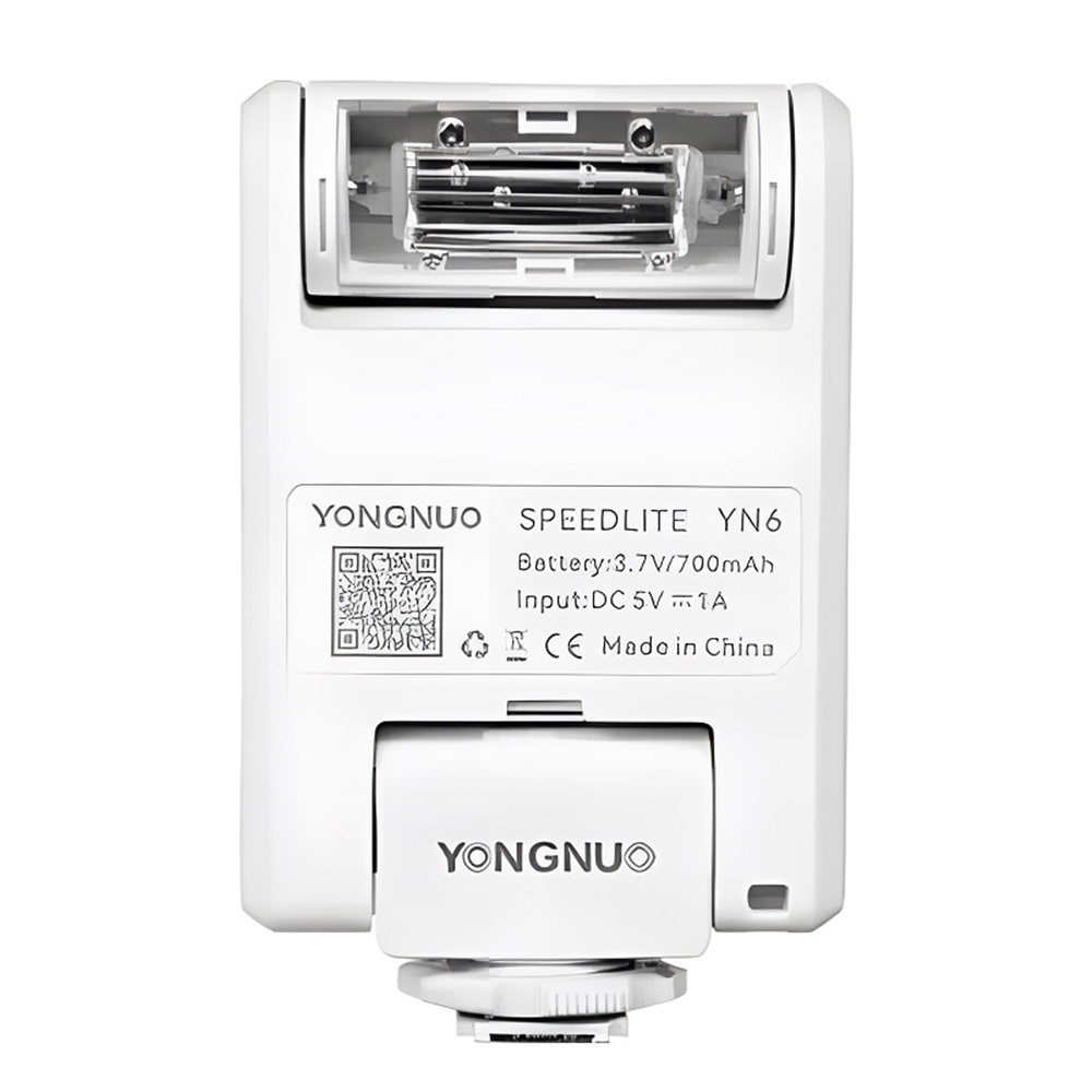 Yongnuo YN6 Micro Bataryalı Sony Uyumlu Tepe Flaşı (Beyaz)