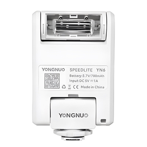 Yongnuo YN6 Micro Bataryalı Sony Uyumlu Tepe Flaşı (Beyaz)