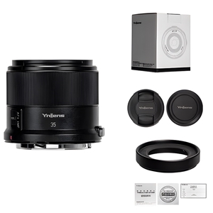 Yongnuo 35mm f/1.8R DA DSM APS-C Otofokus Lens (Canon RF) Siyah