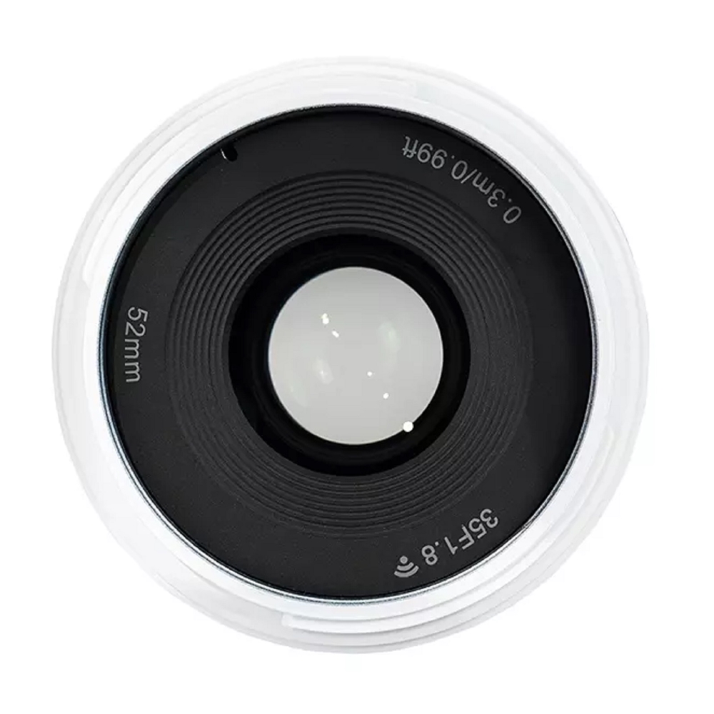 Yongnuo 35mm F1.8S DA DSM WL APS-C Otofokus Wireless Lens (Sony E) Beyaz