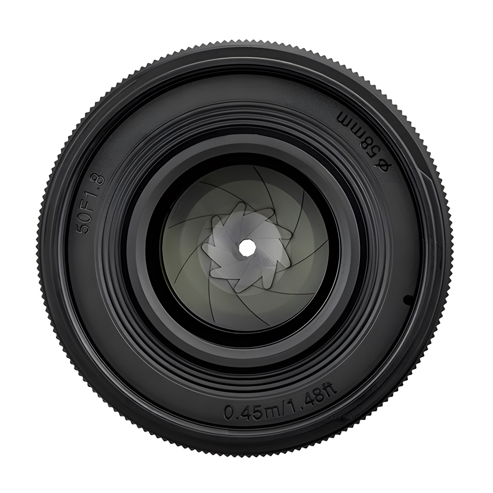 Yongnuo 50mm f/1.8R DF Lite Full Frame Otofokus Lens, Siyah (Canon RF Mount)