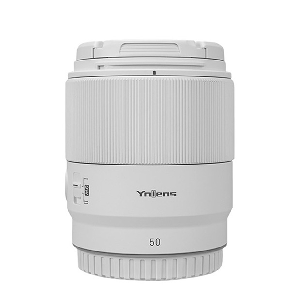 Yongnuo 50mm f/1.8S DF Lite Full Frame Otofokus Lens, Beyaz (Sony E)