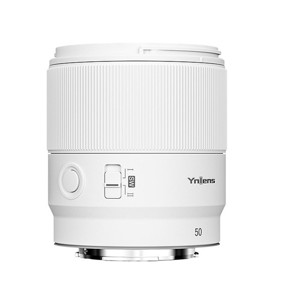 Yongnuo 50mm f/1.8S DF Lite Full Frame Otofokus Lens, Beyaz (Sony E)