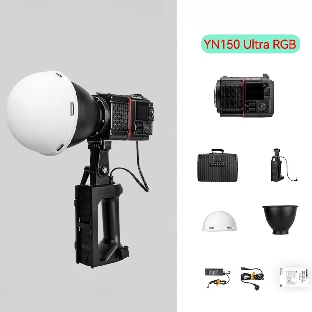 Yongnuo YN150 Ultra RGB 2.000-10.000K 150W COB LED Işık (Kit)
