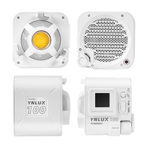 Yongnuo YNLUX100 5600K COB LED Işık, Beyaz Kasa (Monolight)